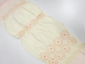 正絹　絞り　帯揚げ